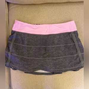 Grey Lululemon Skort (size 8)